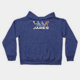 JAMES-American names in hieroglyphic letters-James, name in a Pharaonic Khartouch-Hieroglyphic pharaonic names Kids Hoodie